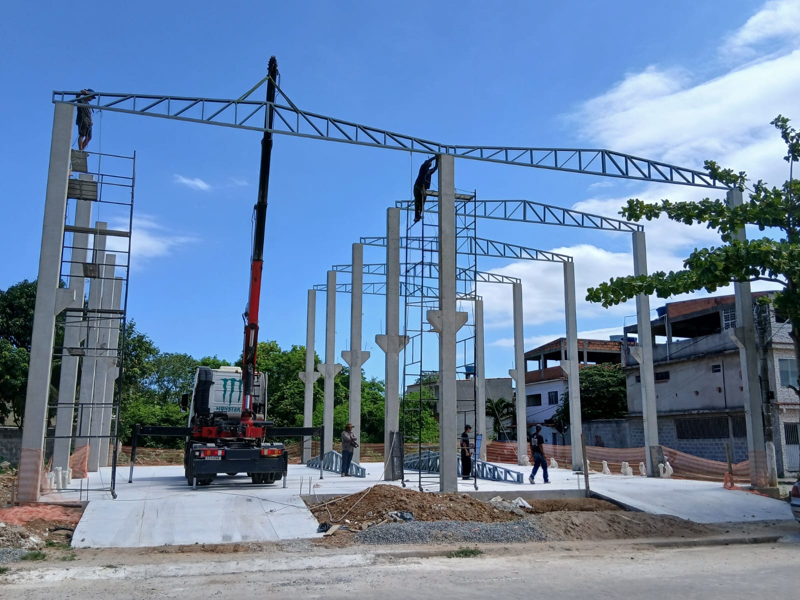Fabricação de pré-moldado
